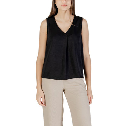 Only Black Recycled Polyester Tank Top