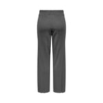 Back view of Only Gray Marabou Pant from women's Fall/Winter collection in 100% acrylic.