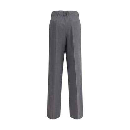 P.A.R.O.S.H. Gray Elastane Casual Pants P.A.R.O.S.H.