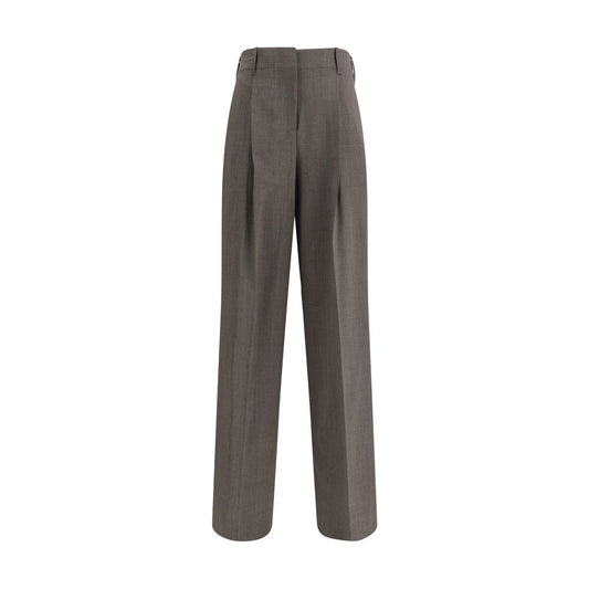 P.A.R.O.S.H. Gray Elastane Dress Pants P.A.R.O.S.H.