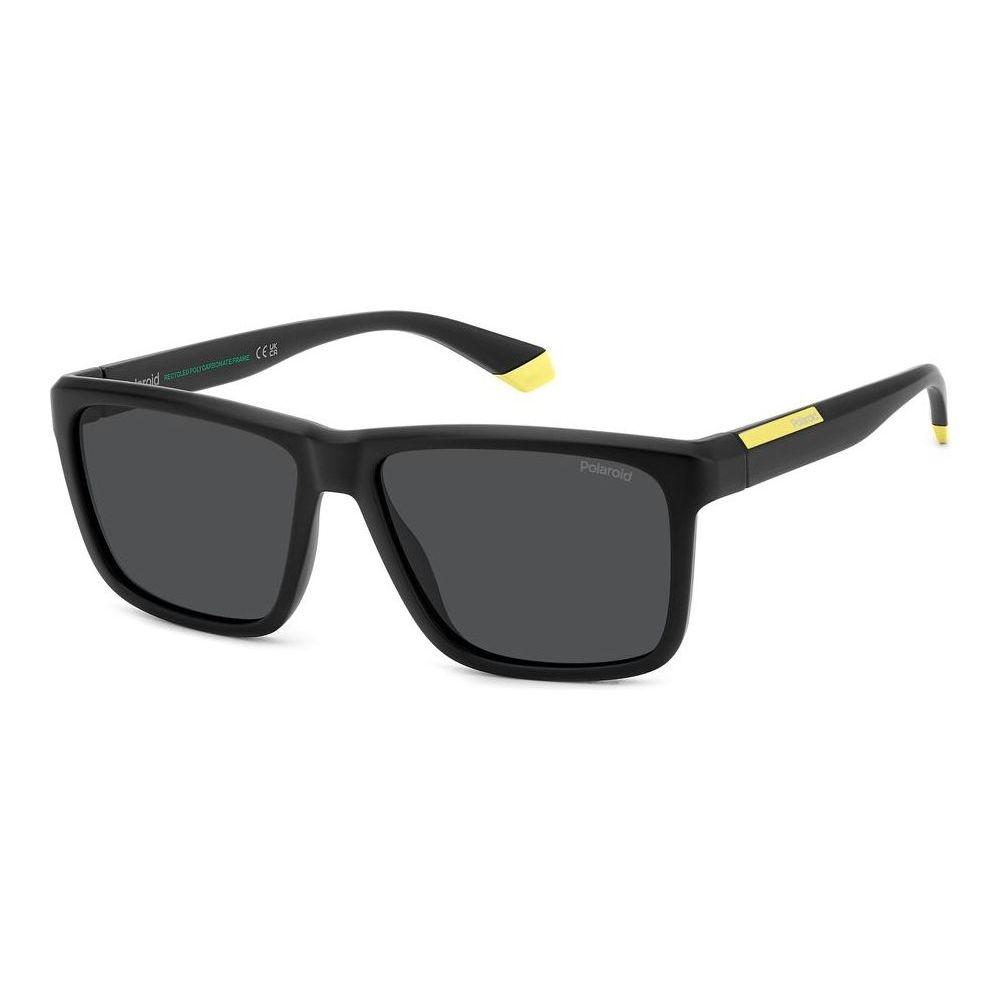 POLAROID MOD. PLD 2164_S black sunglasses for men, made from polycarbonate, featuring a sleek and modern design.
