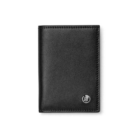 PORTAFOGLIO MONTEGRAPPA MOD. IC00WA03 in black leather with logo detail