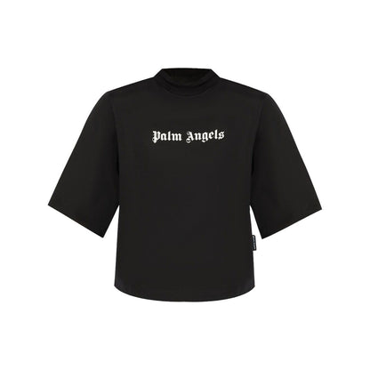 Palm Angels crop T-shirt with logo
