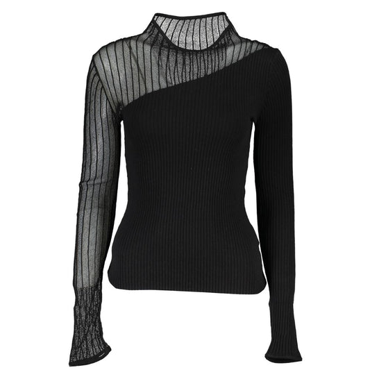 Patrizia Pepe Black Polyester Sweater