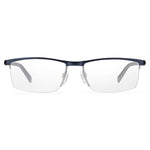 Pierre Cardin Blue Metal Frames PC-6853-PJP glasses for men, metal frame, blue color, size 55/17/145 mm.
