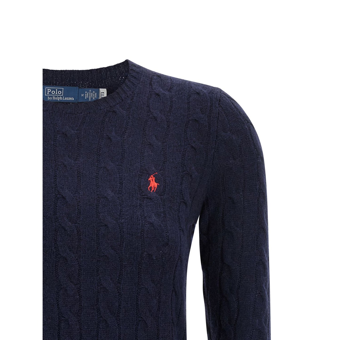 Polo Ralph Lauren Blue Wool Cardigan