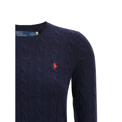 Polo Ralph Lauren Blue Wool Cardigan