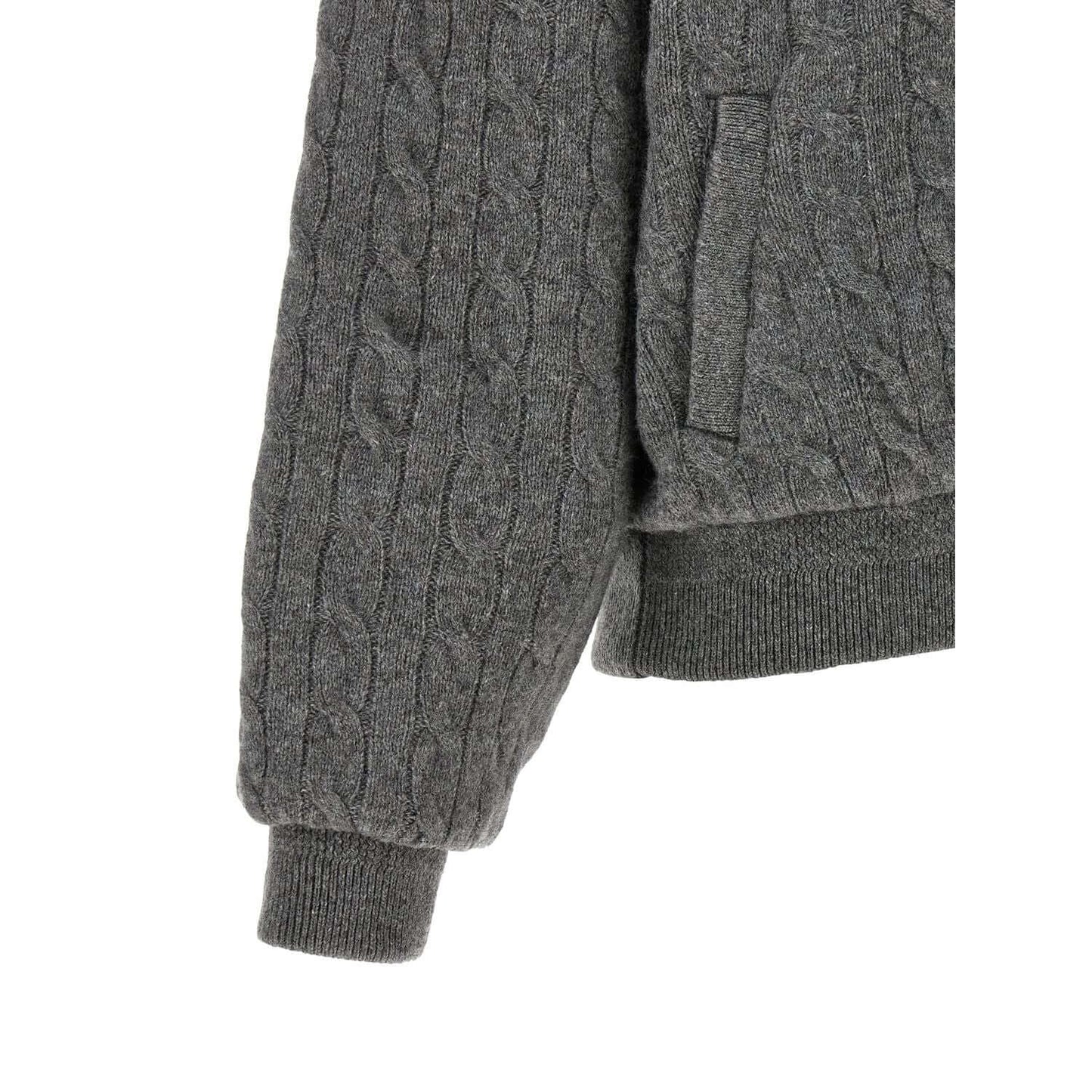 Polo Ralph Lauren Gray Wool Bomber