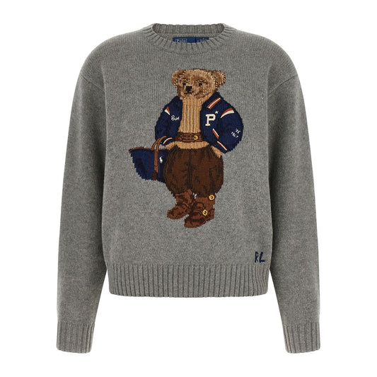 Polo Ralph Lauren Gray Wool Cardigan