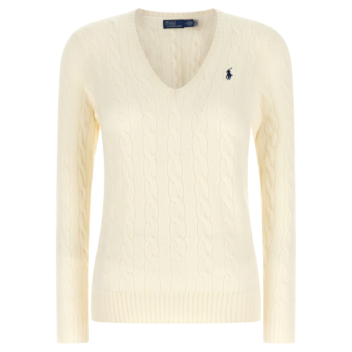 Polo Ralph Lauren White Wool Cardigan