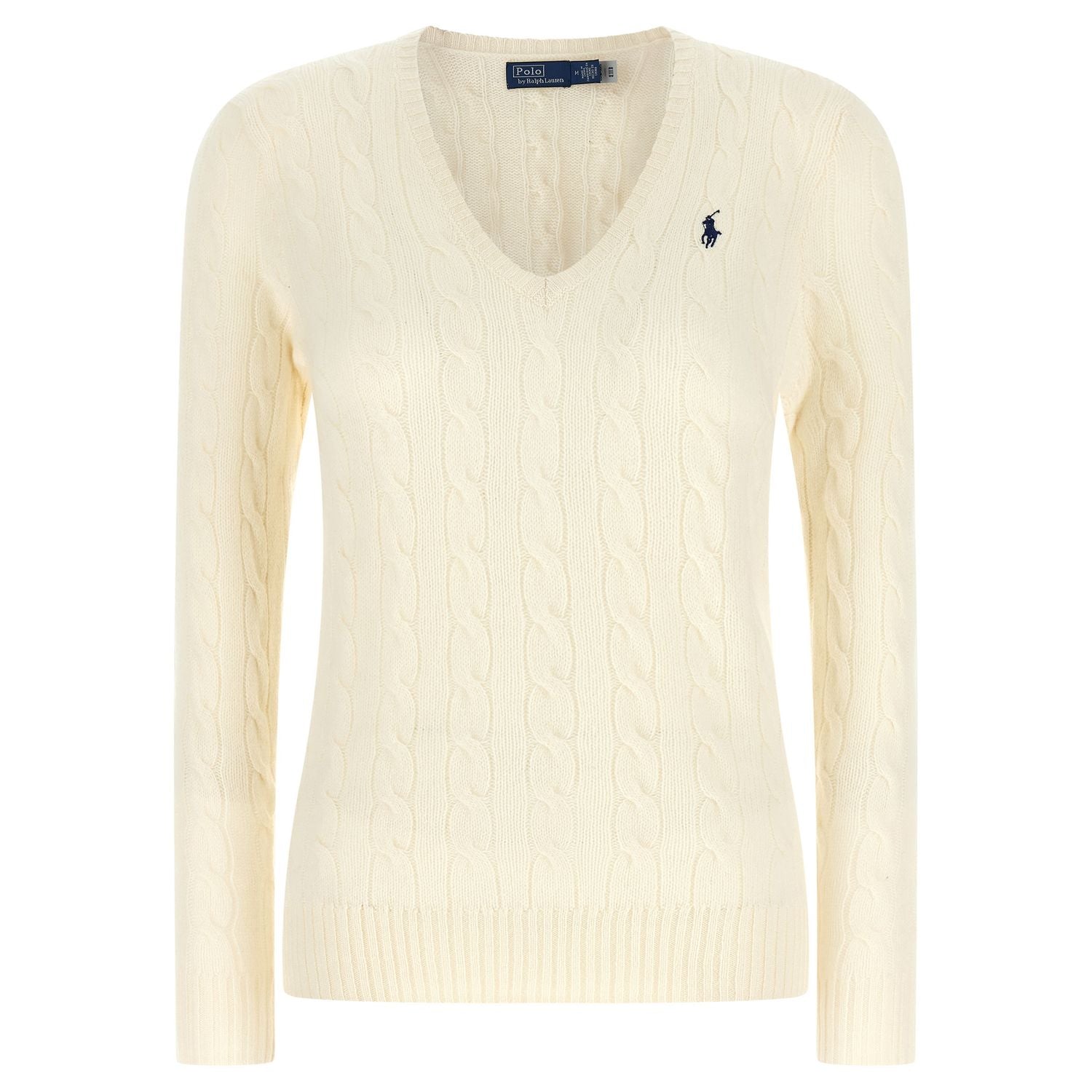Polo Ralph Lauren White Wool Cardigan
