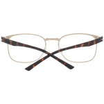 Porsche Gold Titanium Frames glasses P8353-54B, golden titanium frames with tortoiseshell temples, size 54/19/145mm for men.