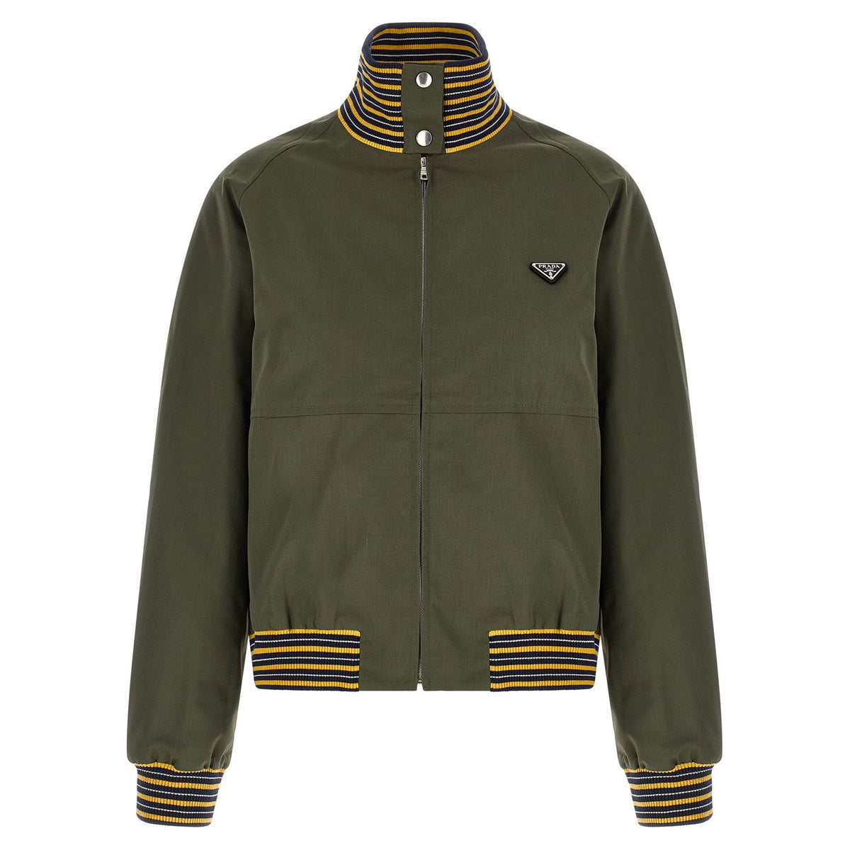 Prada Bicolor Polyester Bomber