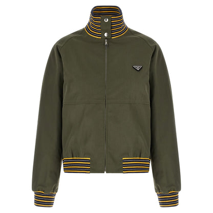 Prada Bicolor Polyester Bomber