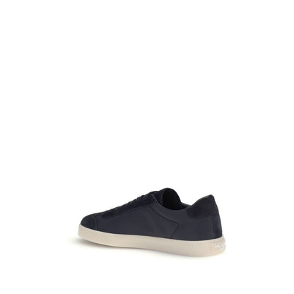 Prada Blue Polyamide Low Top Sneakers Prada