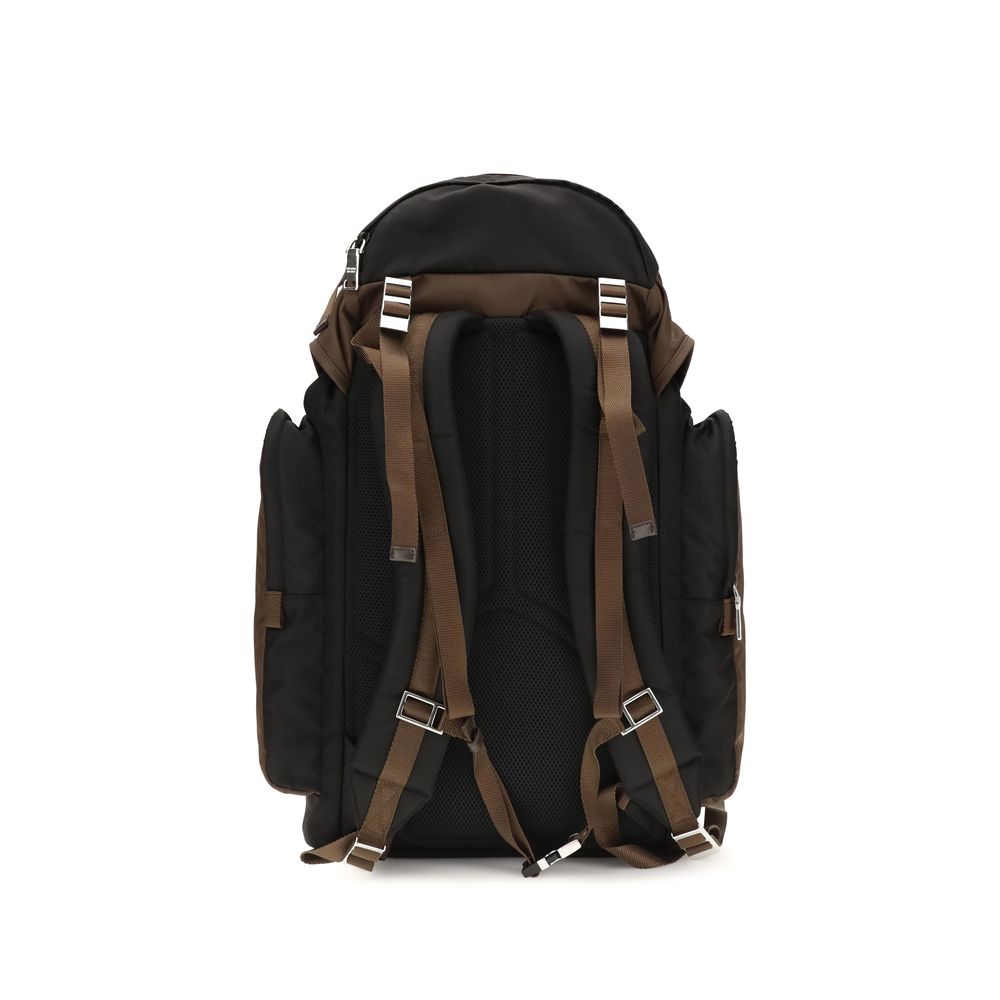 Prada Brown The Re-Nylon Backpack