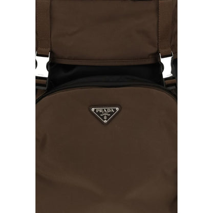 Prada Brown The Re-Nylon Backpack