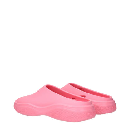 Prada Pink Cotton Slippers1728,75667636384,EU35/US5,EU37/US7,EU39/US9,EU40/US10,EU41/US11,New with tags,Pink,Prada,Sandals - Shoes,Shoes,Slippers - Sandals - Shoes,Women