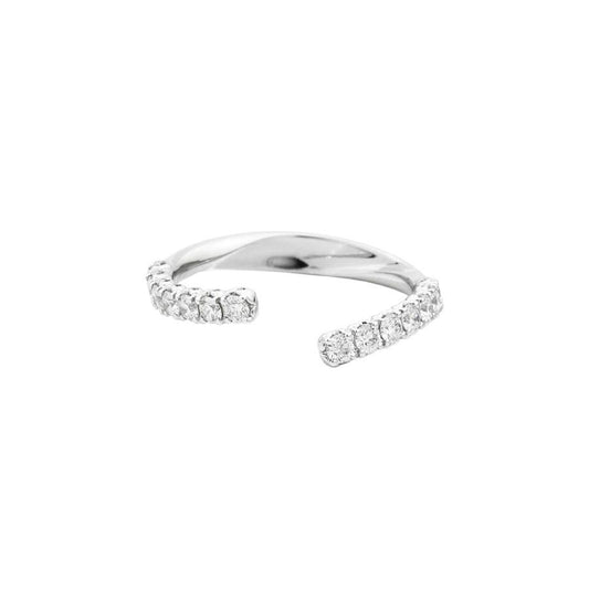 ANELLI RECARLO MOD. R01FN004_055-13 luxury ring with diamonds in open design, elegant jewelry piece for special occasions