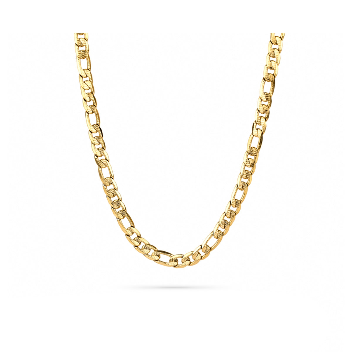 Gold necklace from RADIANT JEWELS JEWELRY Mod. RH000211 showcasing intricate design and craftsmanship.