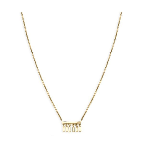 ROSEFIELD JEWELS JEWELRY Mod. JMDNG-J051 gold necklace on white background