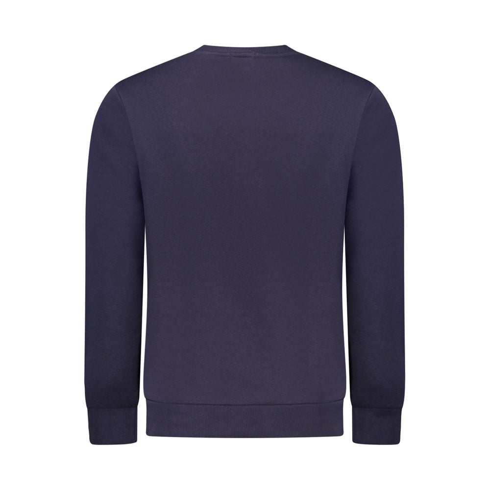 Rifle Blue Cotton Men Sweater Rifle