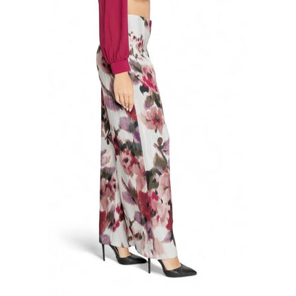 Rinascimento Bordeaux Polyester Casual Pants