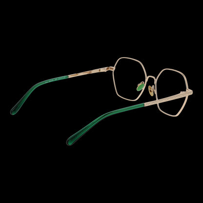 SCOTCH & SODA MOD. SS1025 53405 lady's designer eyeglasses with green temples and gold frame