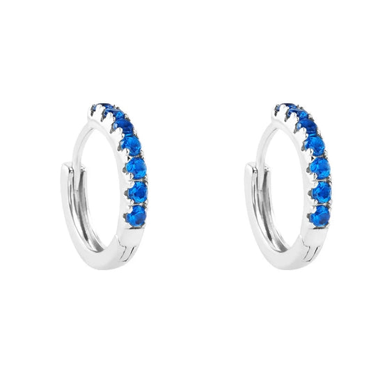 Elegant blue gemstone earrings by STROILI Mod. 1682431, featuring a sleek design perfect for any jewelry collection.