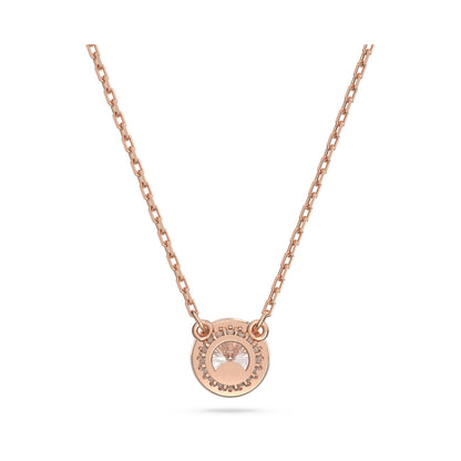 SWAROVSKI JEWELS JEWELRY Mod. 5636272 rose gold necklace with crystal pendant