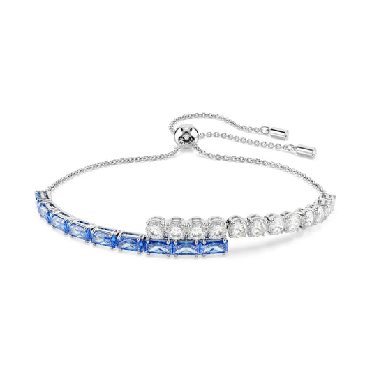 Swarovski bracelet featuring blue and clear stones, part of SWAROVSKI JEWELS JEWELRY Mod. 5732266 collection.