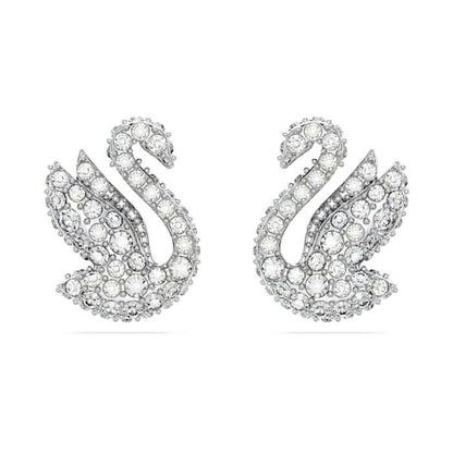 SWAROVSKI Mod. 5647873 earrings for ladies with silver 925°, quartz analog movement, water-resistant 5 ATM, official packaging.