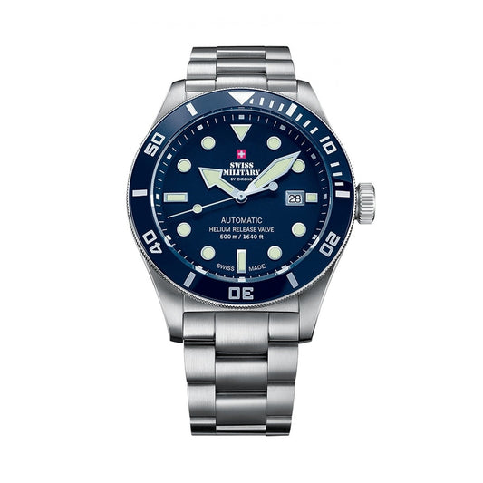 SWISS MILITARY By CHRONO WATCHES Mod. SMA34075.02