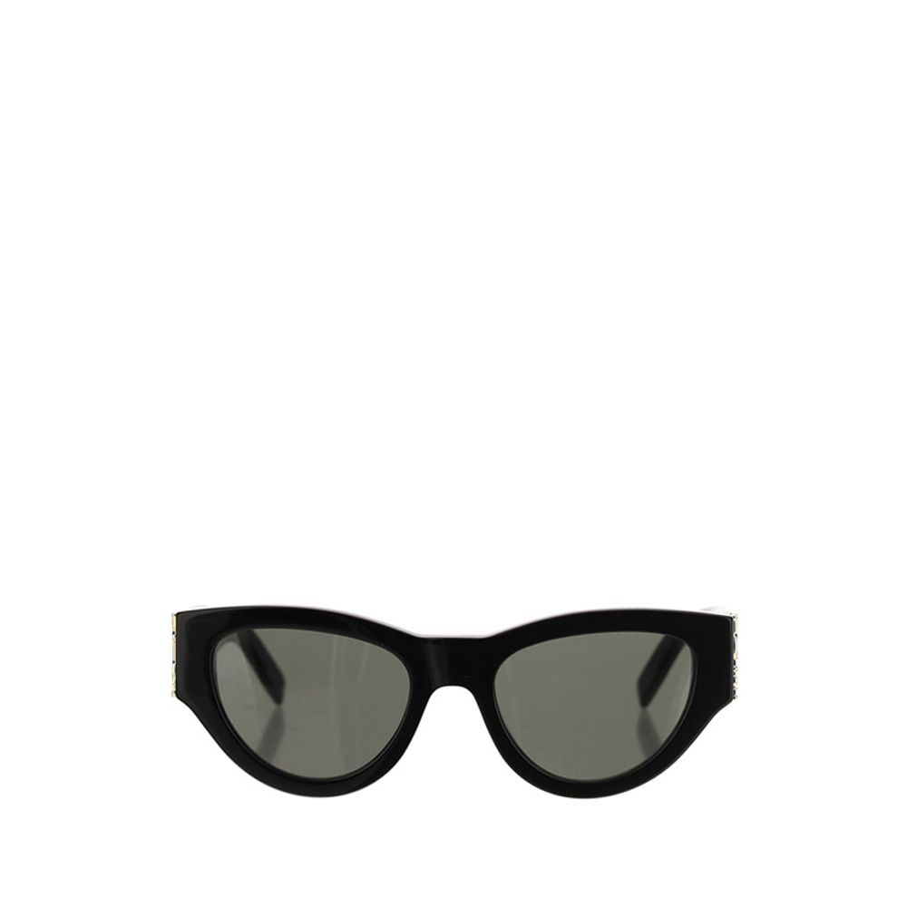 Saint Laurent Black Acetate Sunglasses