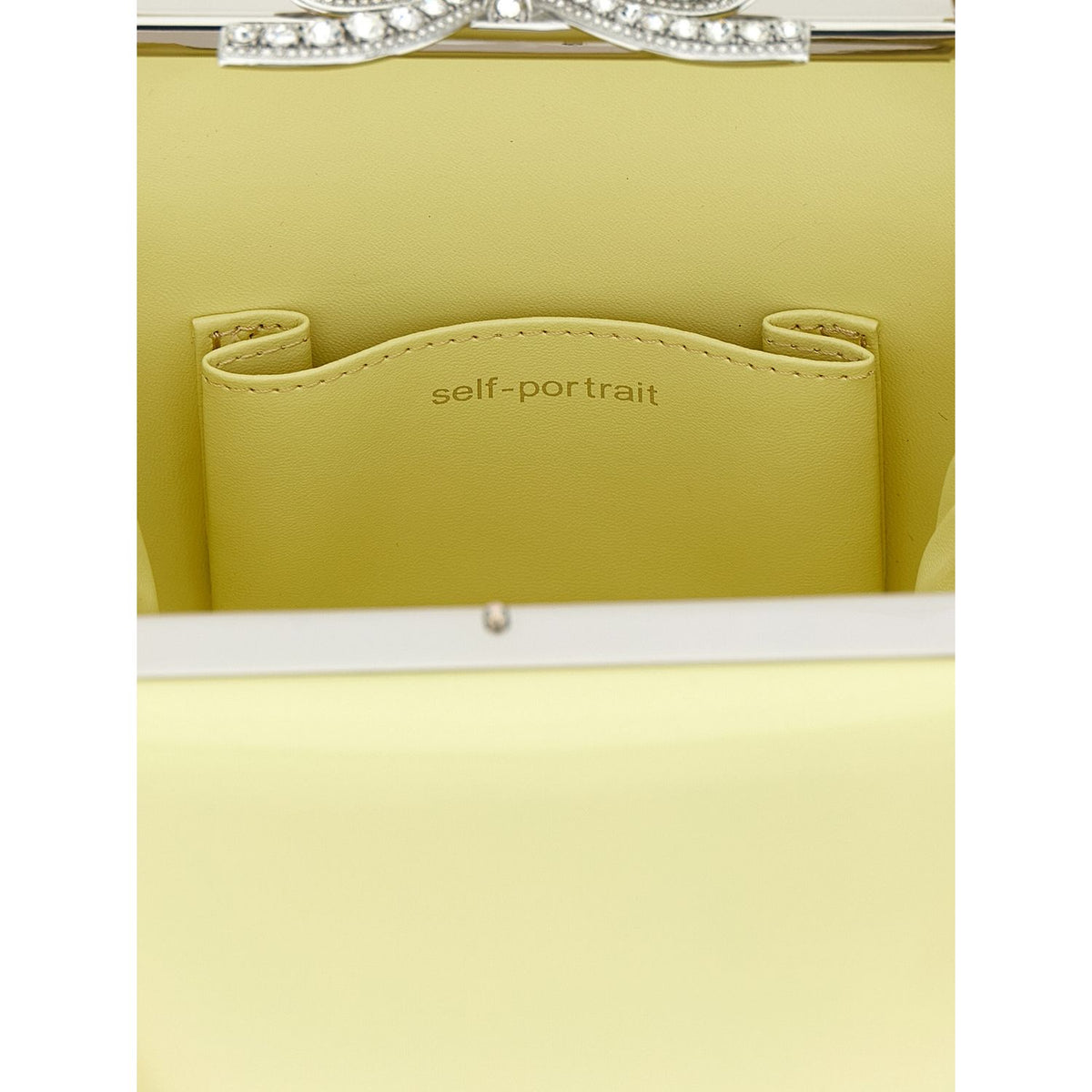 Self-Portrait Multicolor Leather Handbag
