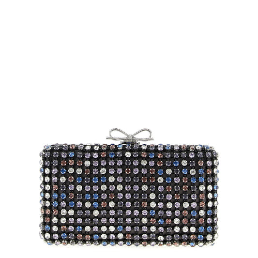 Self-Portrait Multicolor Polyester Clutch Bag