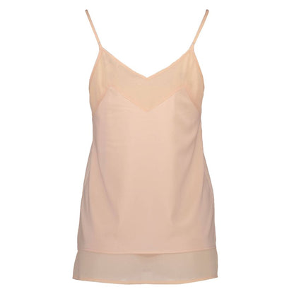 Silvian Heach Rosa Polyester Women T-Shirt
