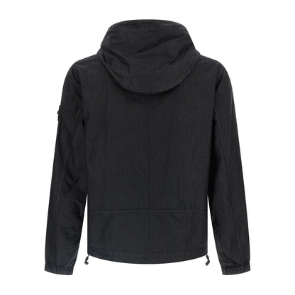 Stone Island Black Polyamide Shell Jacket