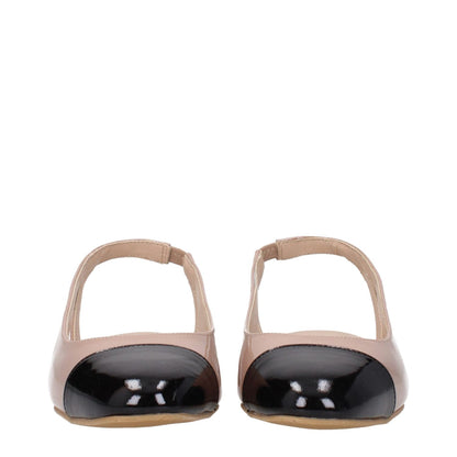 Stuart Weitzman Pink Leather Ballet Flats