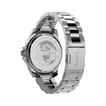 TIMEX Mod. ESSEX AVENUE wristwatch, stainless steel bracelet, water resistant, quartz movement, day & date functions, official packaging
