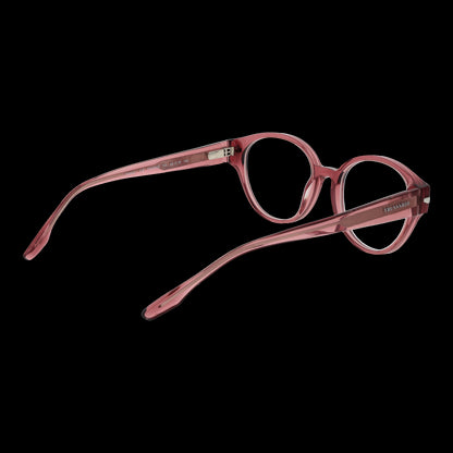 Alt Tag: TRUSSARDI MOD. TSW6026 53T01 lady eyeglasses in pink, elegant design for women.