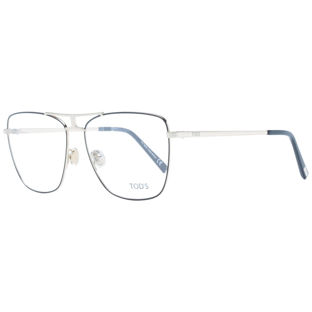 Tod's Black Metal Glasses (Frames) Tod's