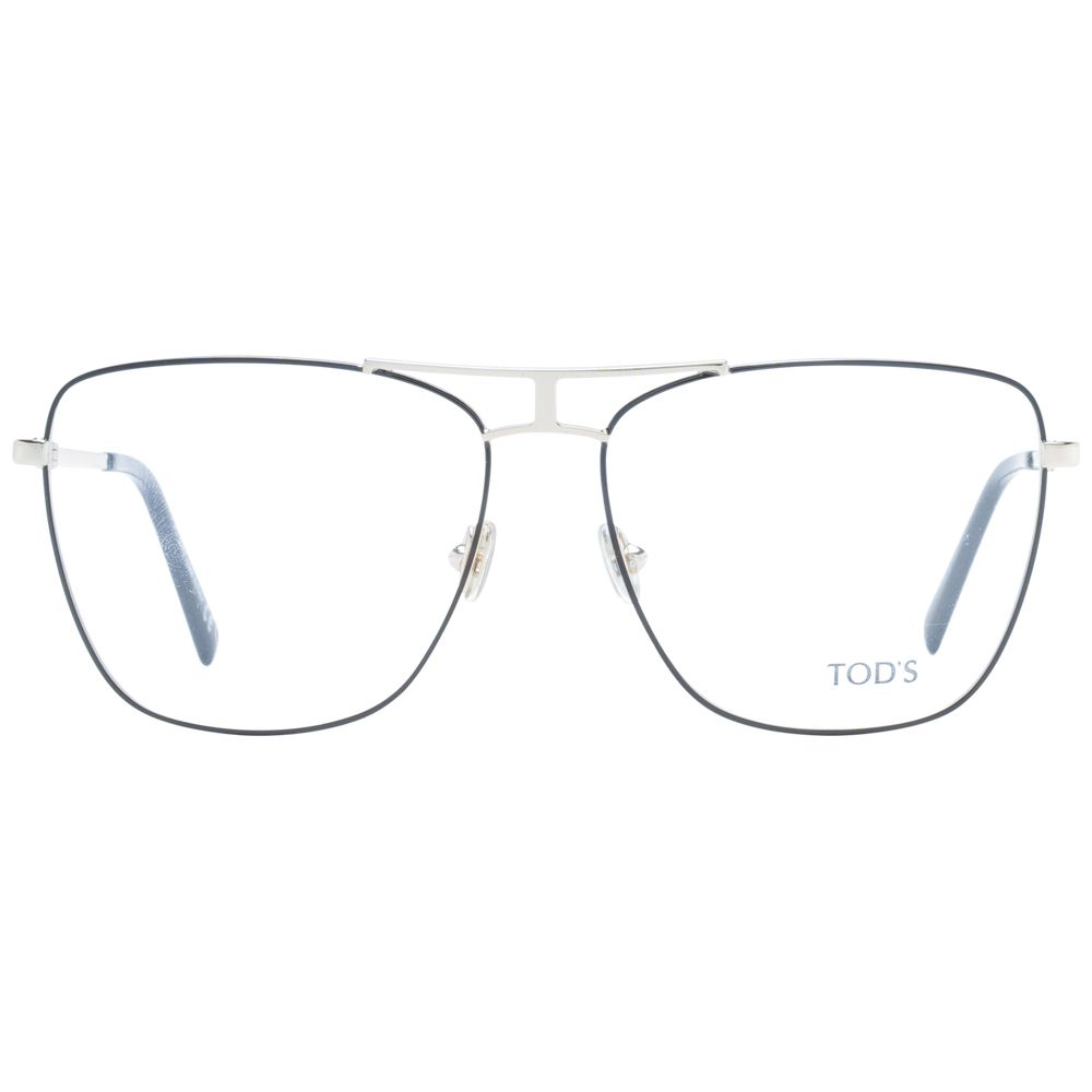 Tod's Black Metal Glasses (Frames) Tod's