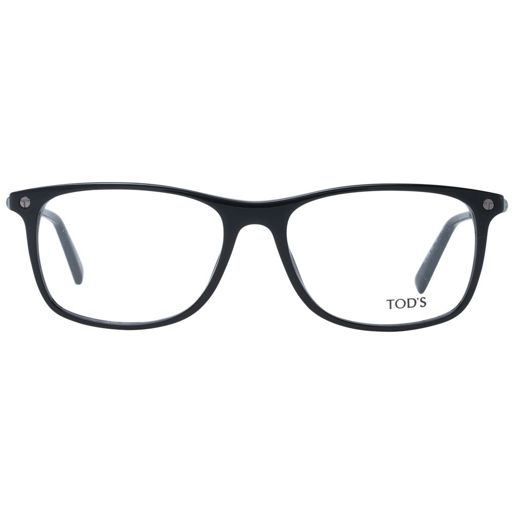 Tod's Black Plastic Glasses (Frames) Tod's