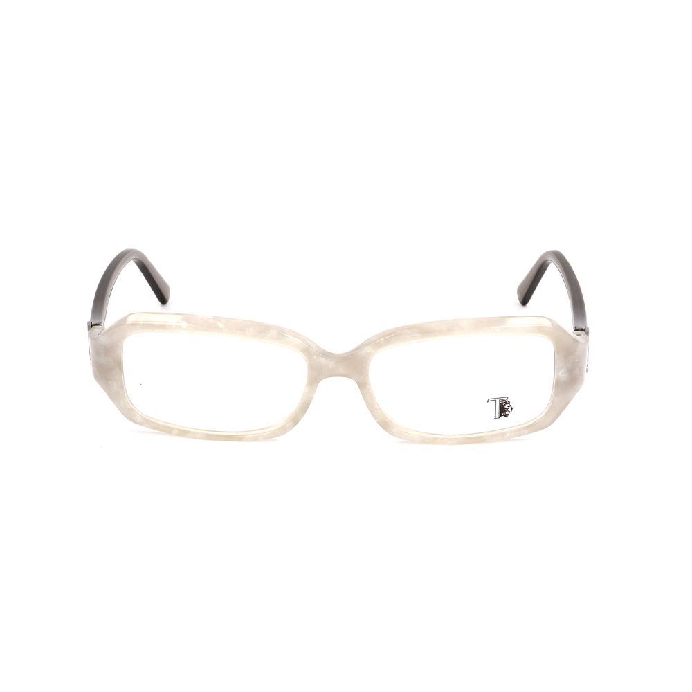 Alt Tag: Tod's Gray Acetate Frames for women in 52/15/135mm with sleek design, stylish eyewear, rectangular shape, and gray acetate material.