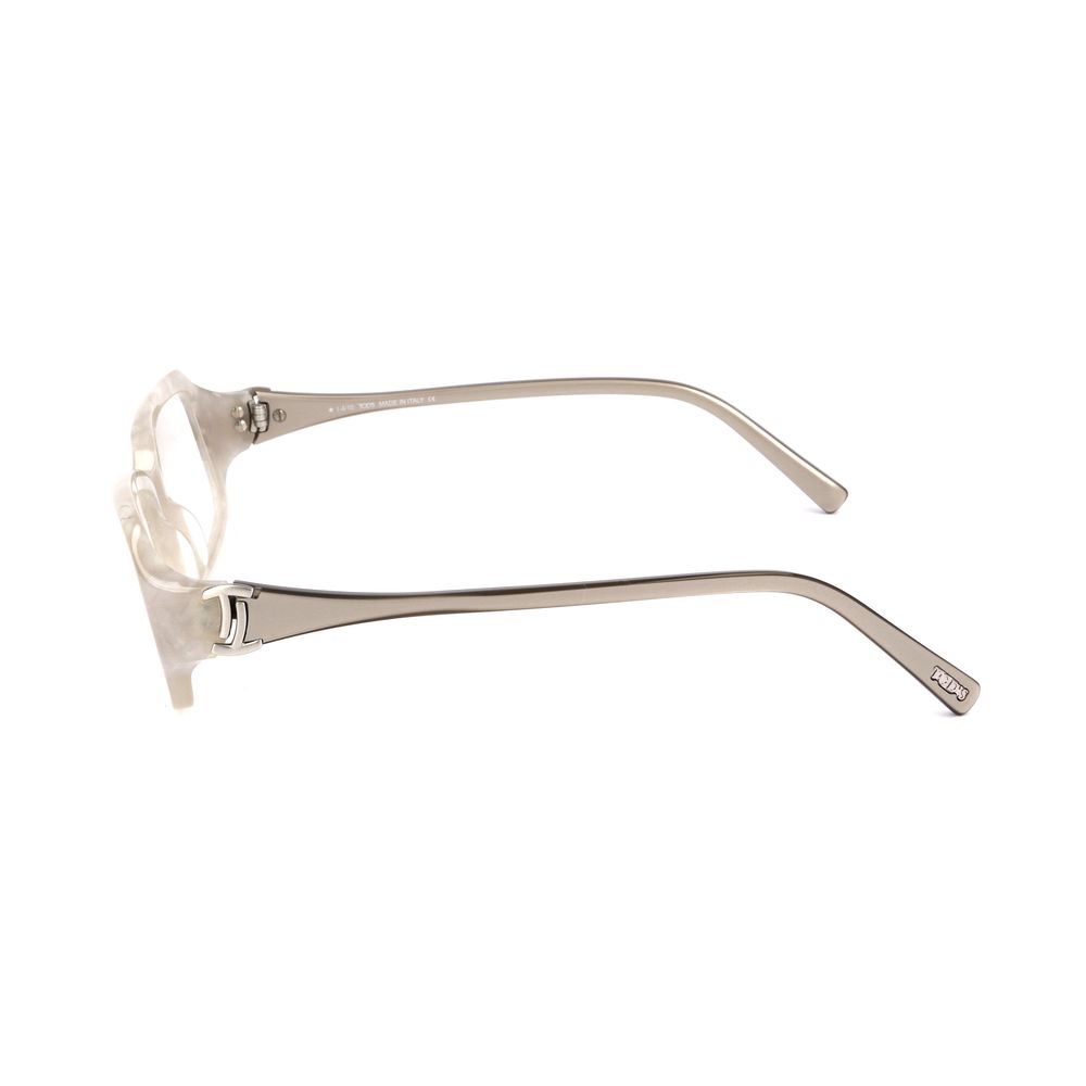 Side view of Tod's Gray Acetate Frames showcasing temple design and acetate material.
