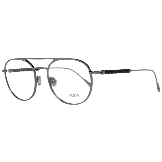 Tod's Silver Metal Glasses (Frames) Tod's