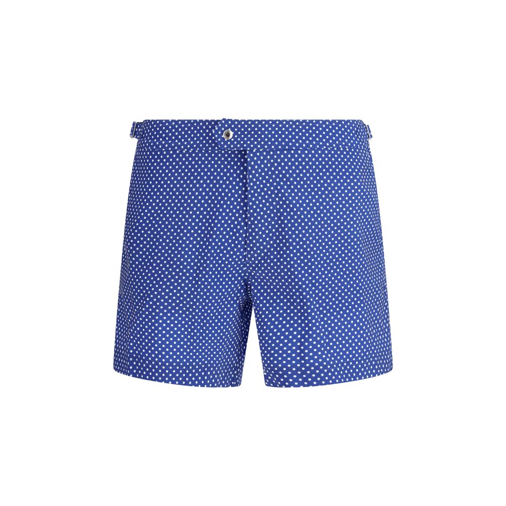 Tom Ford Blue Polyester Short And Mini Shorts