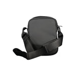 Tommy Hilfiger Black Polyethylene Shoulder Bag with adjustable strap and pockets