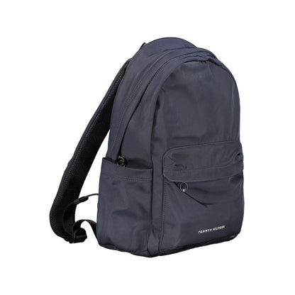 Tommy Hilfiger Blu Polyester Men Backpack